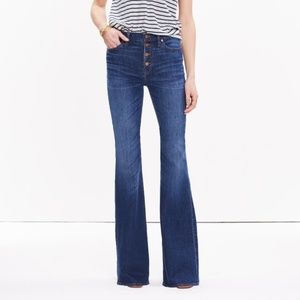 NWT Madewell Flea Market Flares